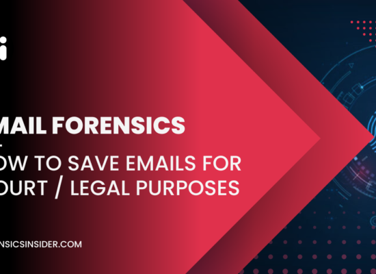 How to Save Emails for Court
