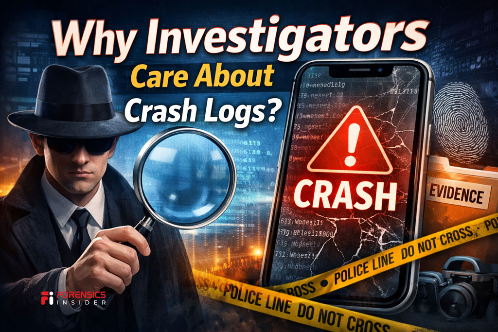 Why Investigators Care About Crash Logs?