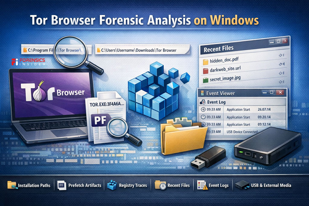 Tor Browser Forensic Analysis on Windows