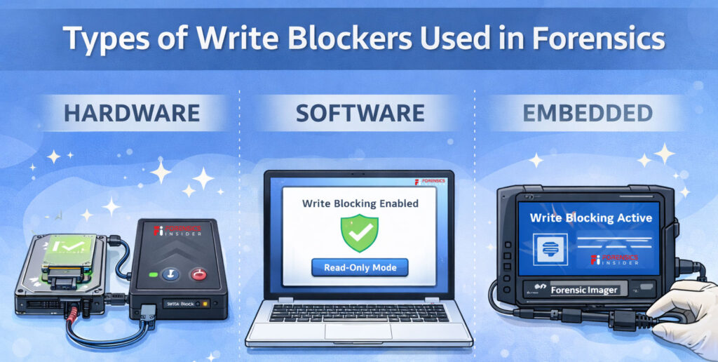 Types of Write Blockers Used in Forensics